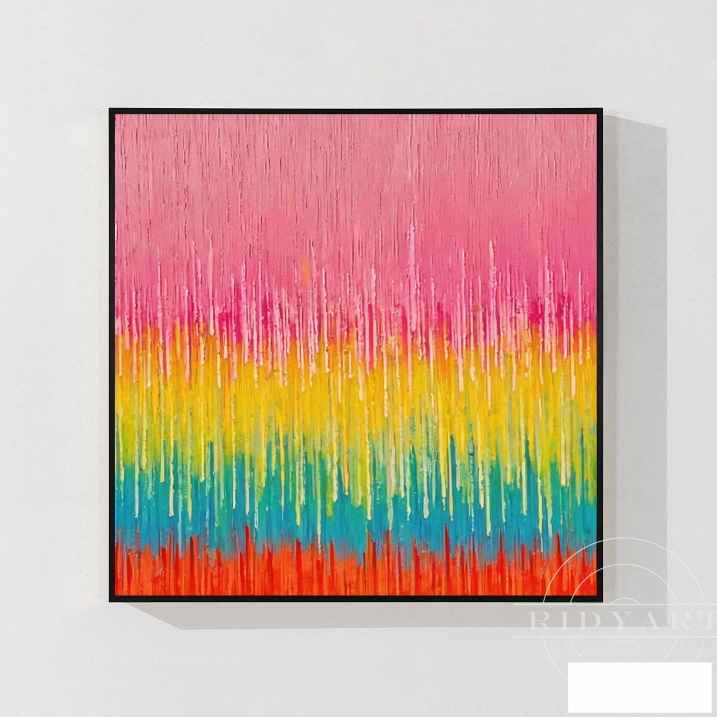 Pink Abstract wall art BA0953