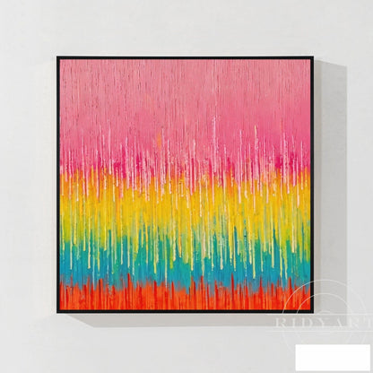 Pink Abstract wall art BA0953