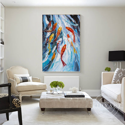 Koi fish wall art_7ART0221