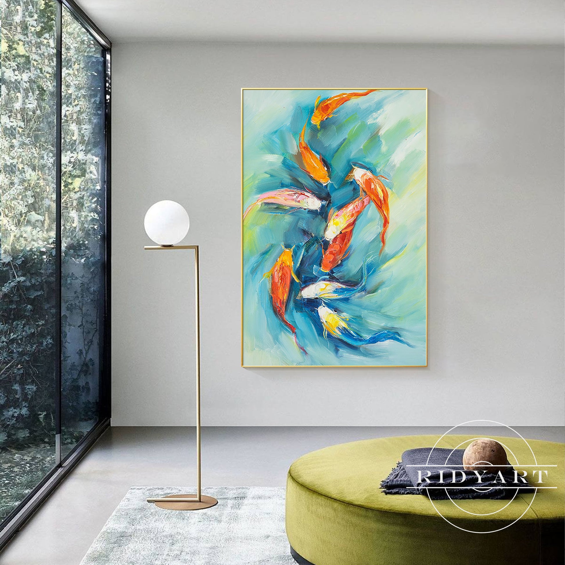 Koi fish wall art_7ART0484