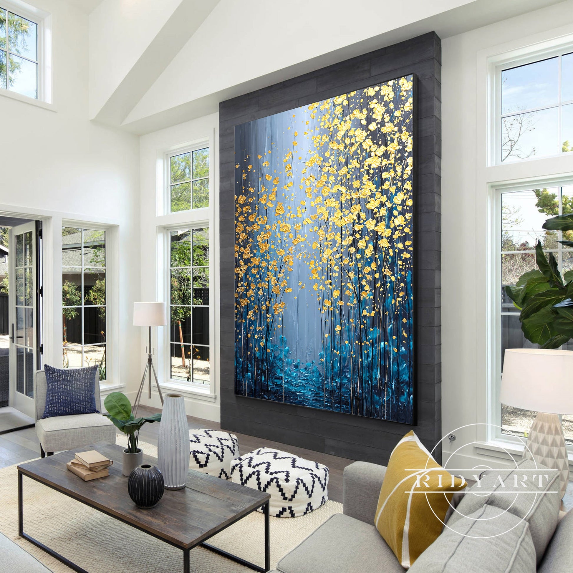Flower wall art_7art028