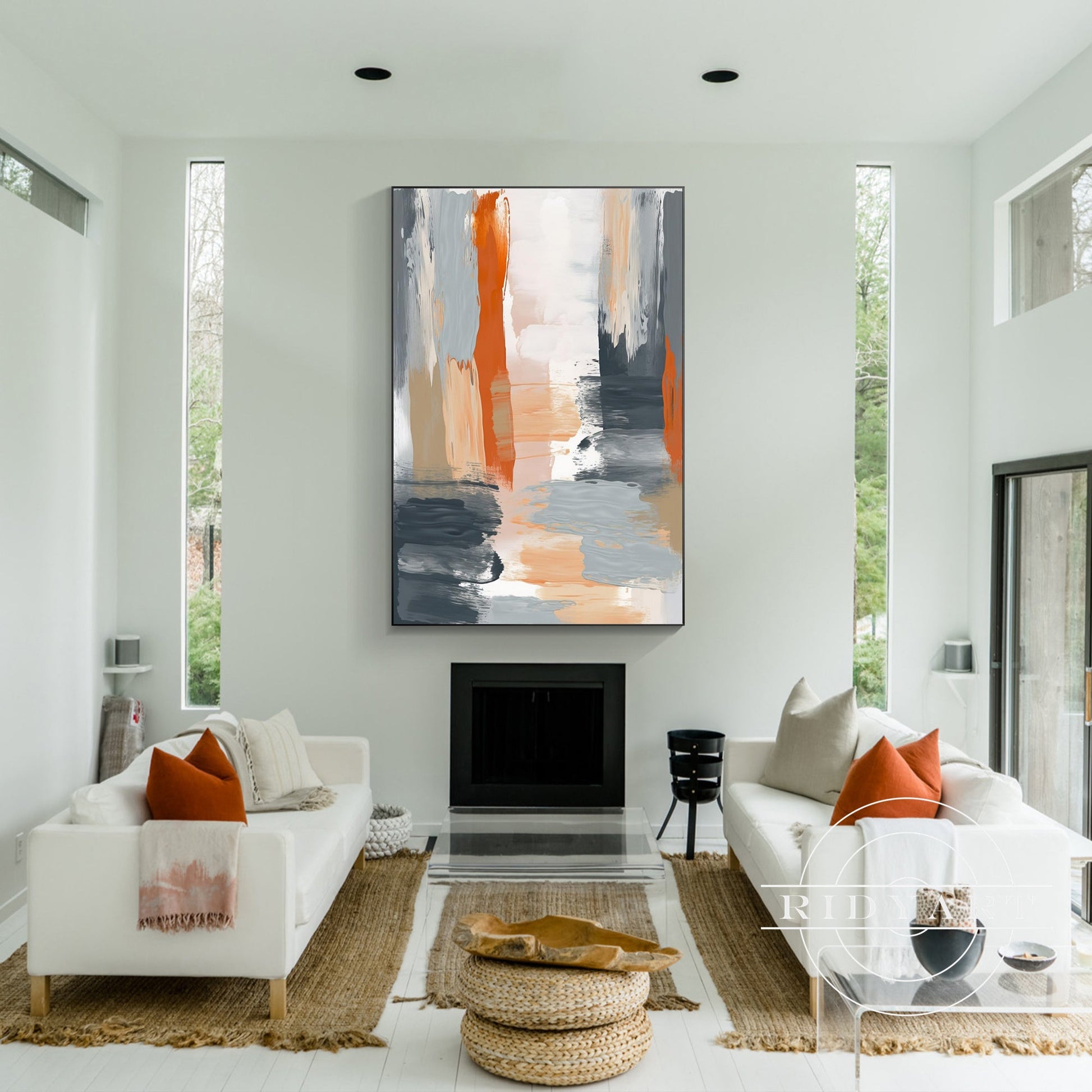 Abstract wall art_BAUST6333