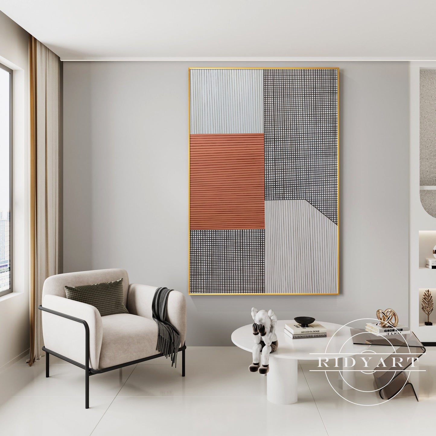Geometric wall art _0775