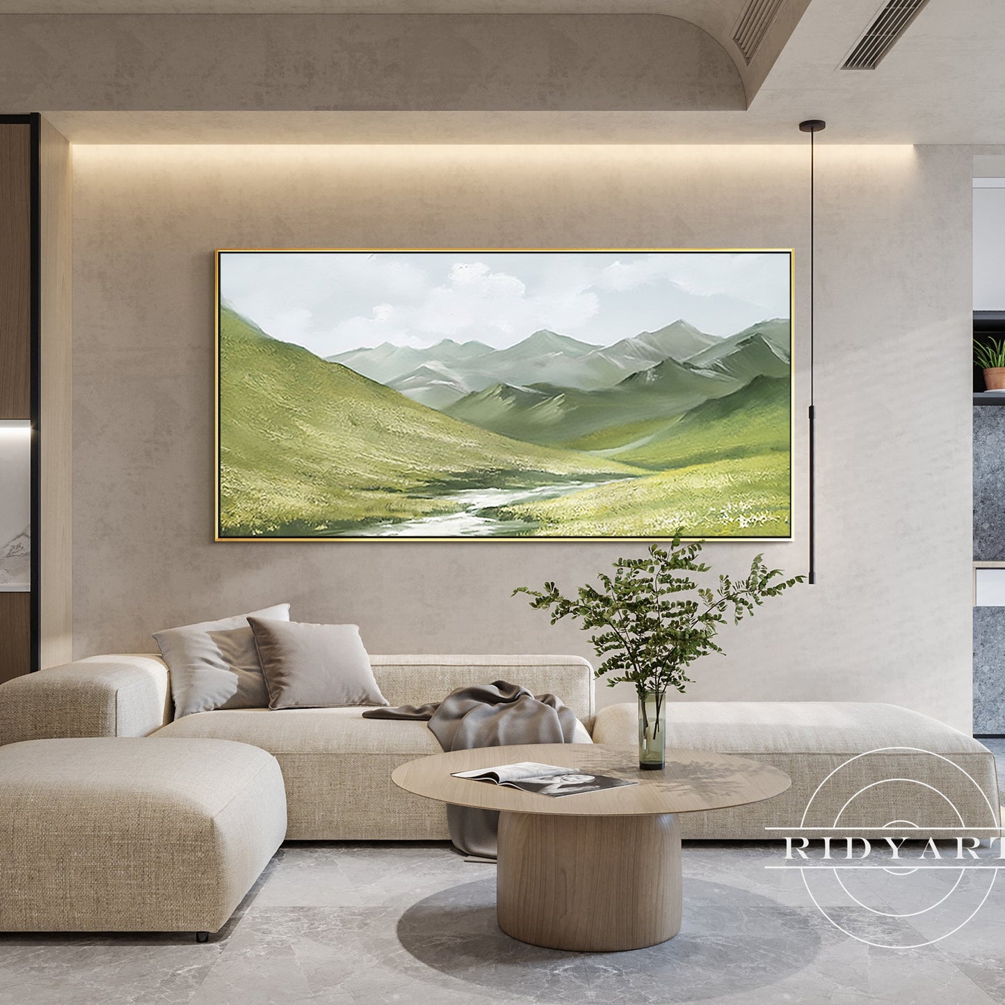 Mountain wall art _07
