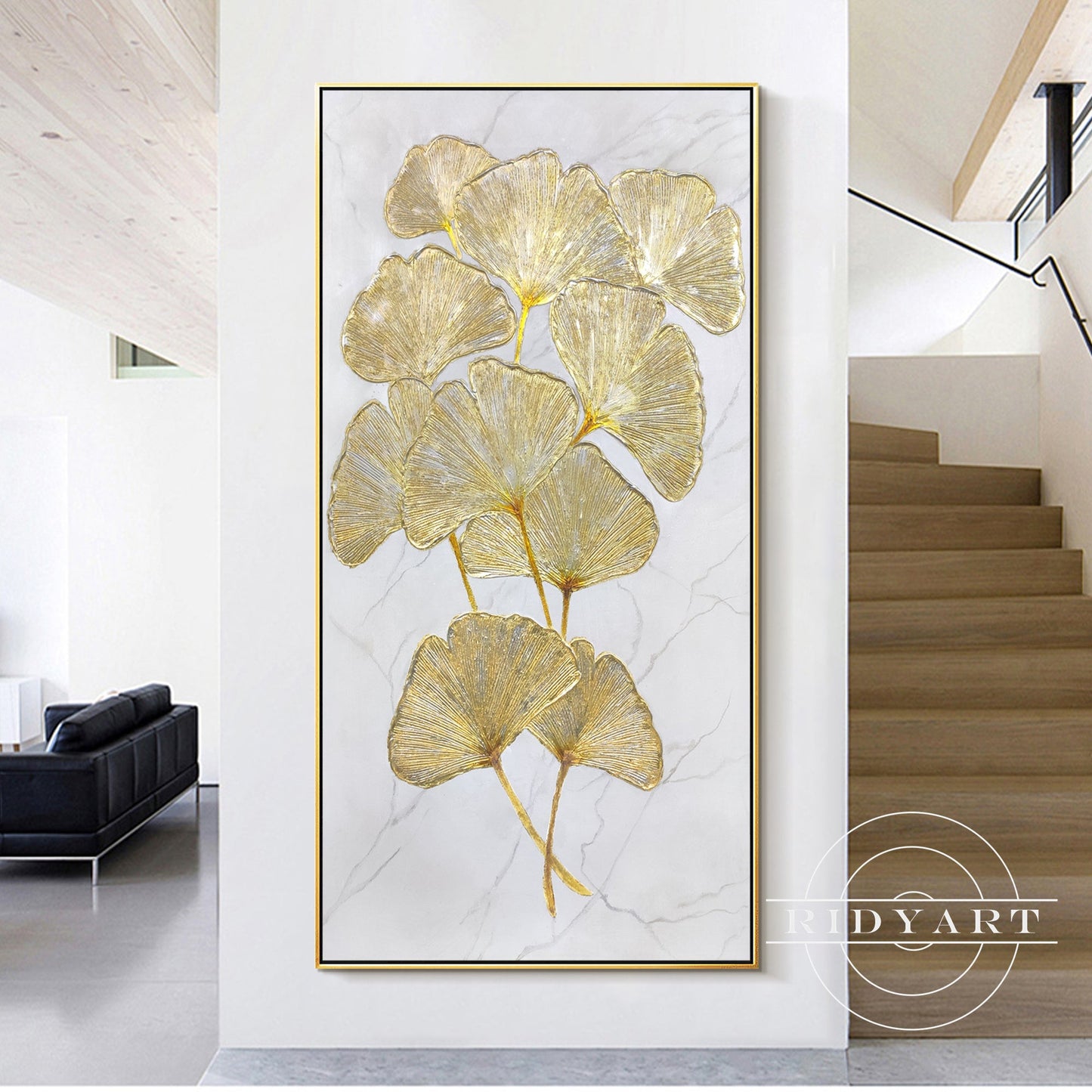 Ginkgo wall art_0398