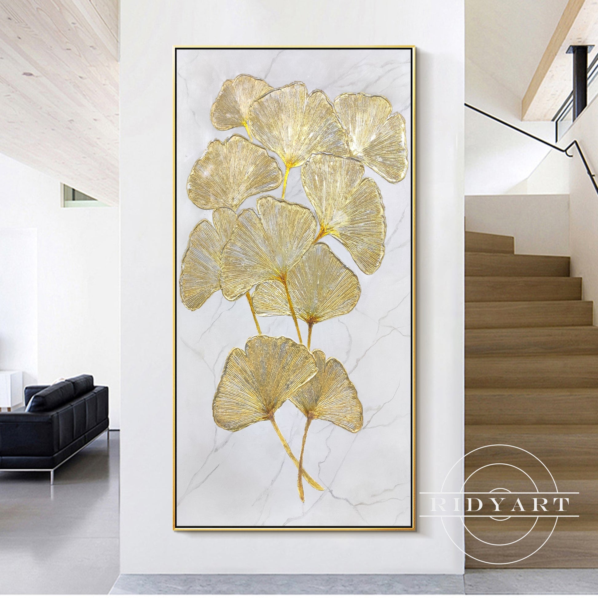 Ginkgo wall art_0398