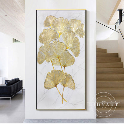 Ginkgo wall art_0398