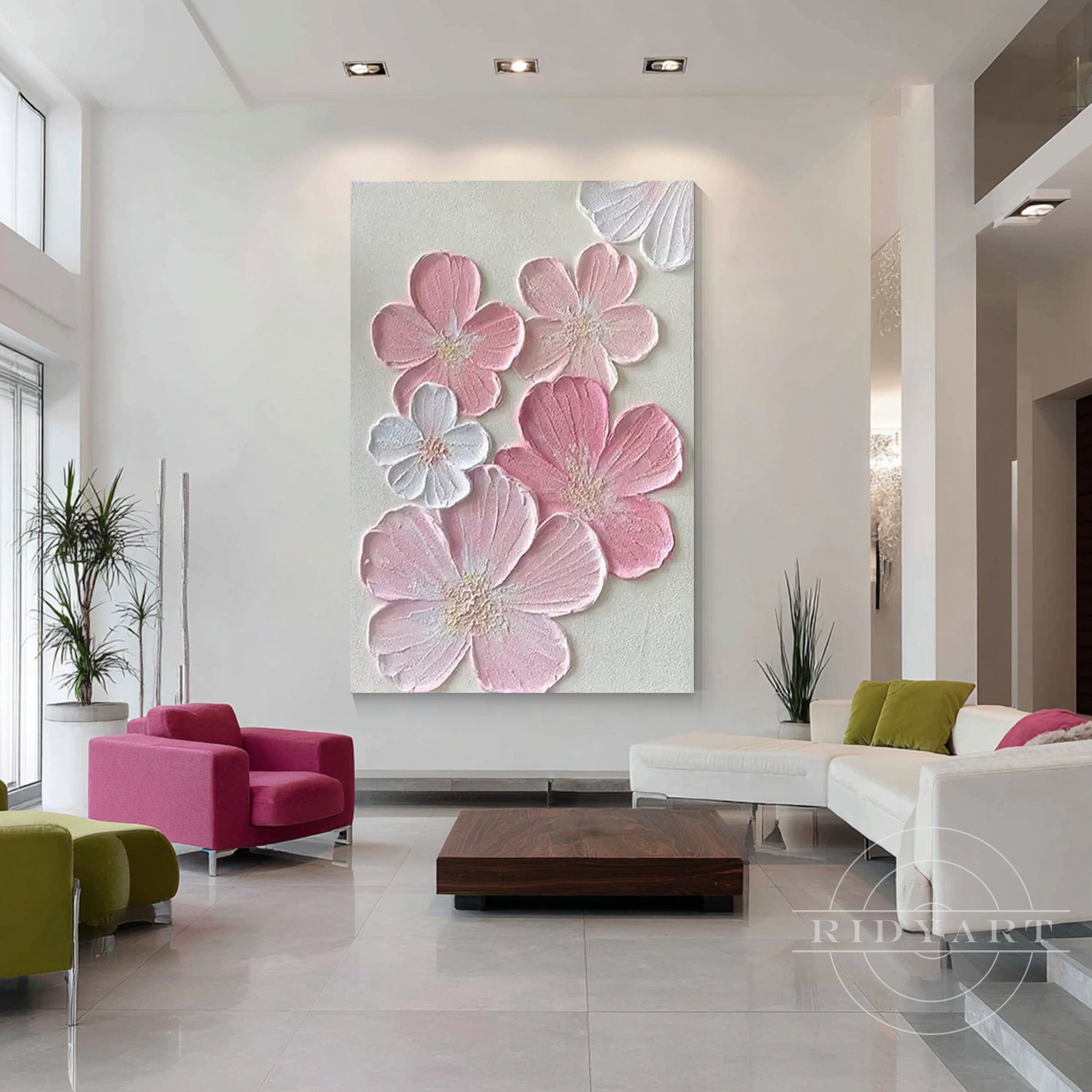 Flower wall art_7art040