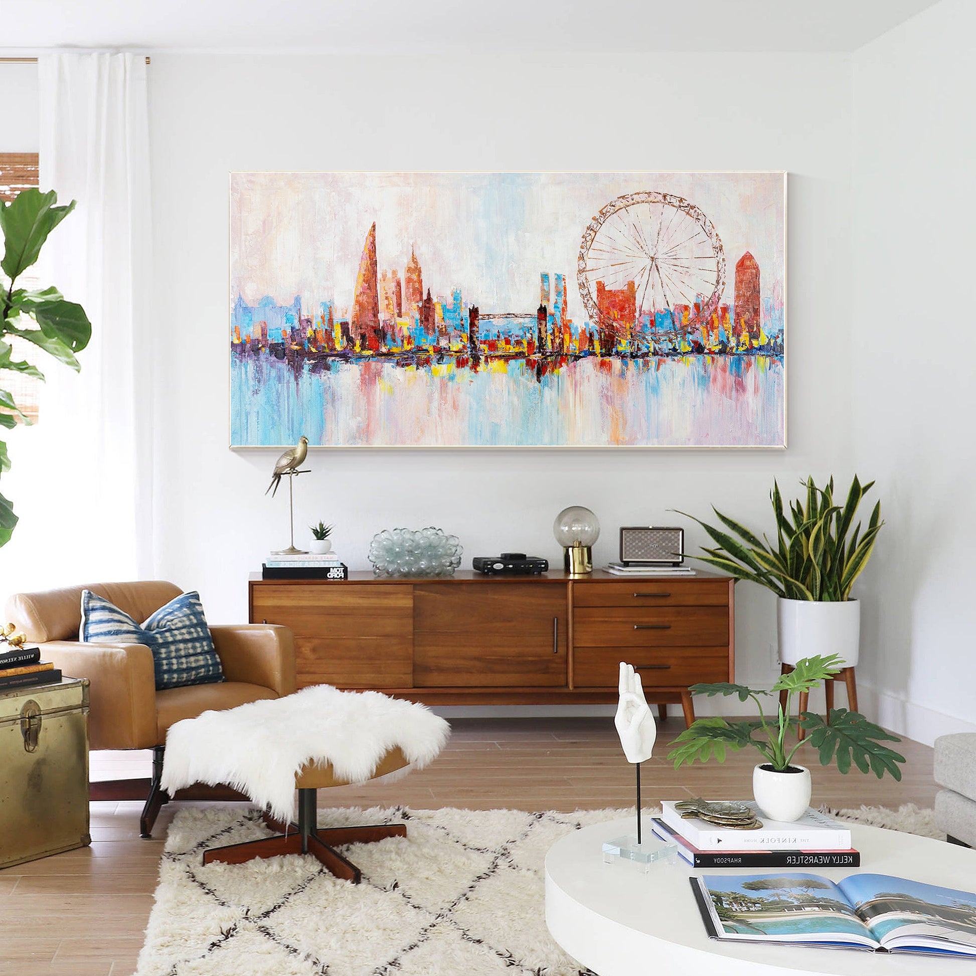 london skyline Oil Painting