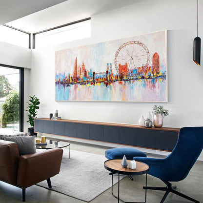 london skyline Oil Painting