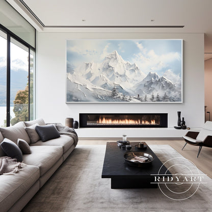 Mountain wall art _017