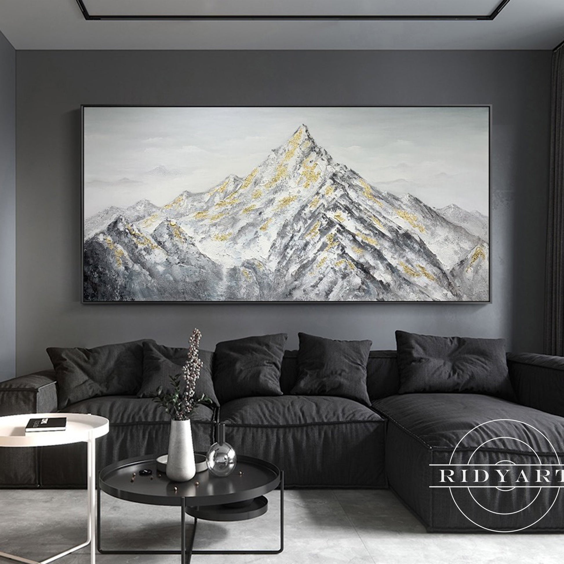 Mountain wall art _017