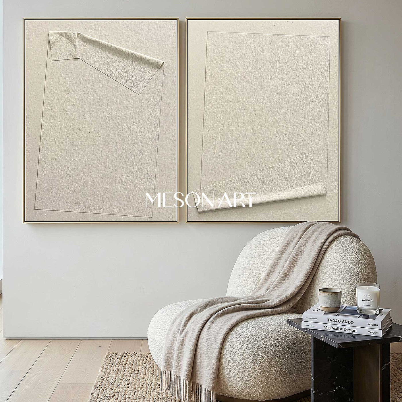 Abstract Painting Set Of 2 #SP030