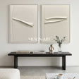 Abstract Painting Set Of 2 #SP031