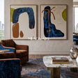 Abstract Painting Set Of 2 #SP141