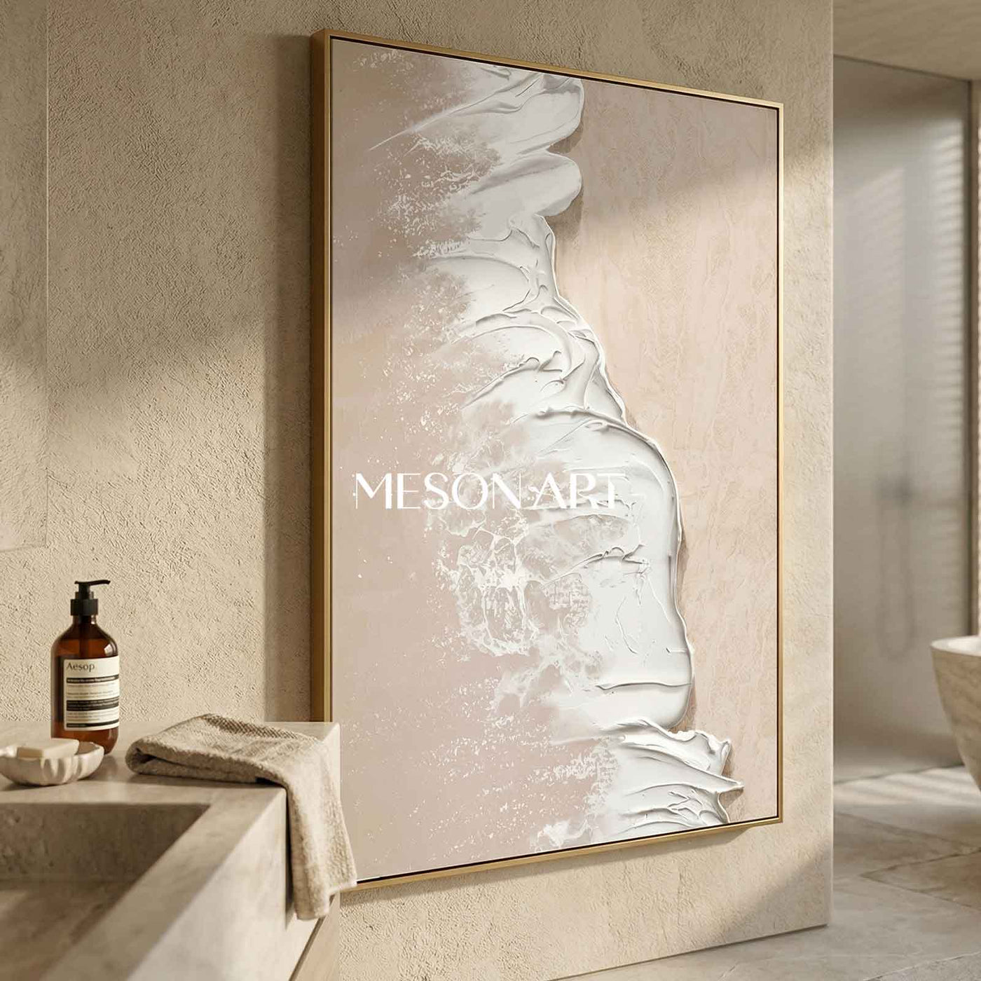 Plaster Art Texture Painting #TX001