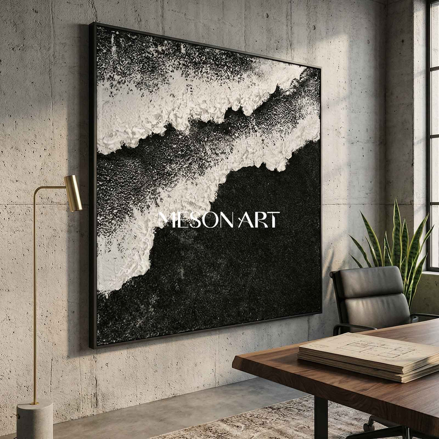 Plaster Art Texture Painting #TX002