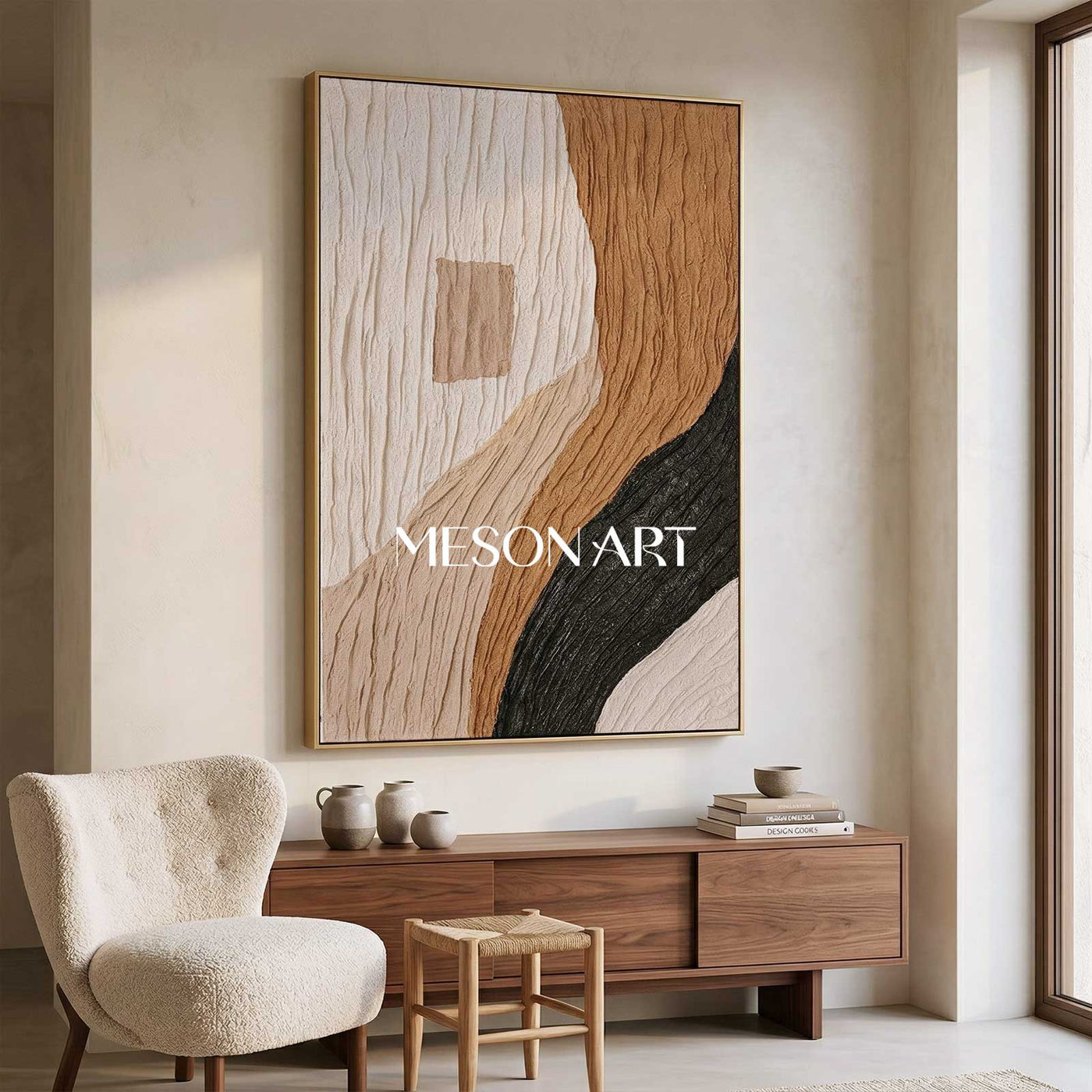 Plaster Art Texture Painting #TX004