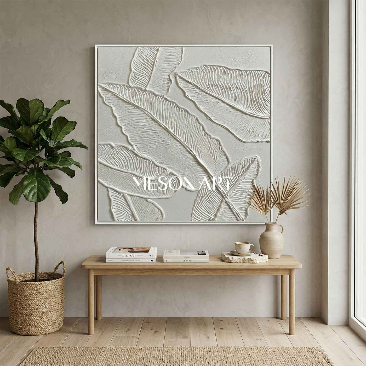 Plaster Art Texture Painting #TX005