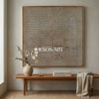 Wabi-Sabi Wall Art #TX012