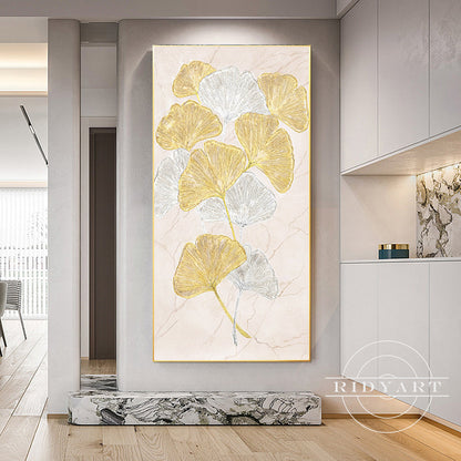 Ginkgo wall art_0586
