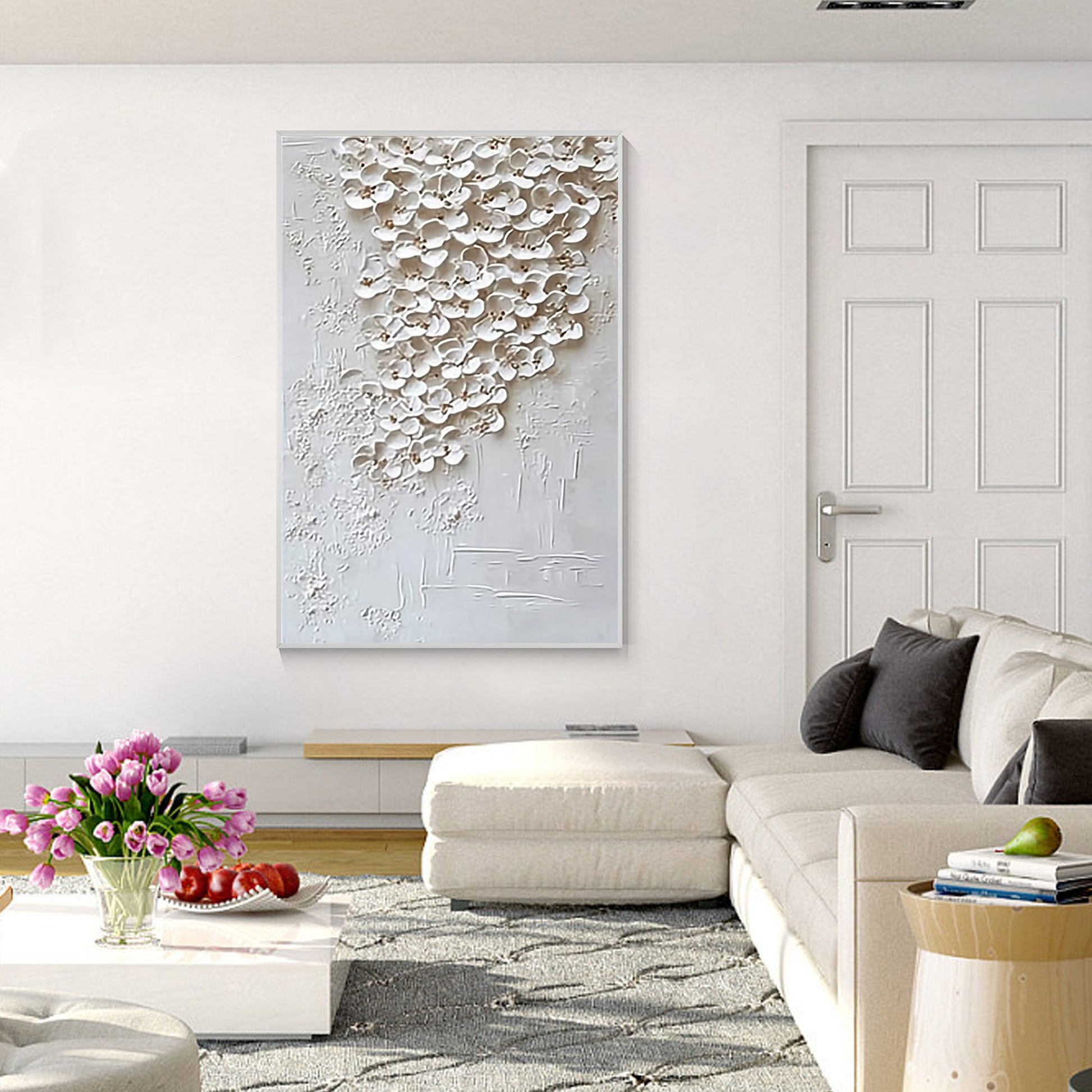 Flower wall art_7art032