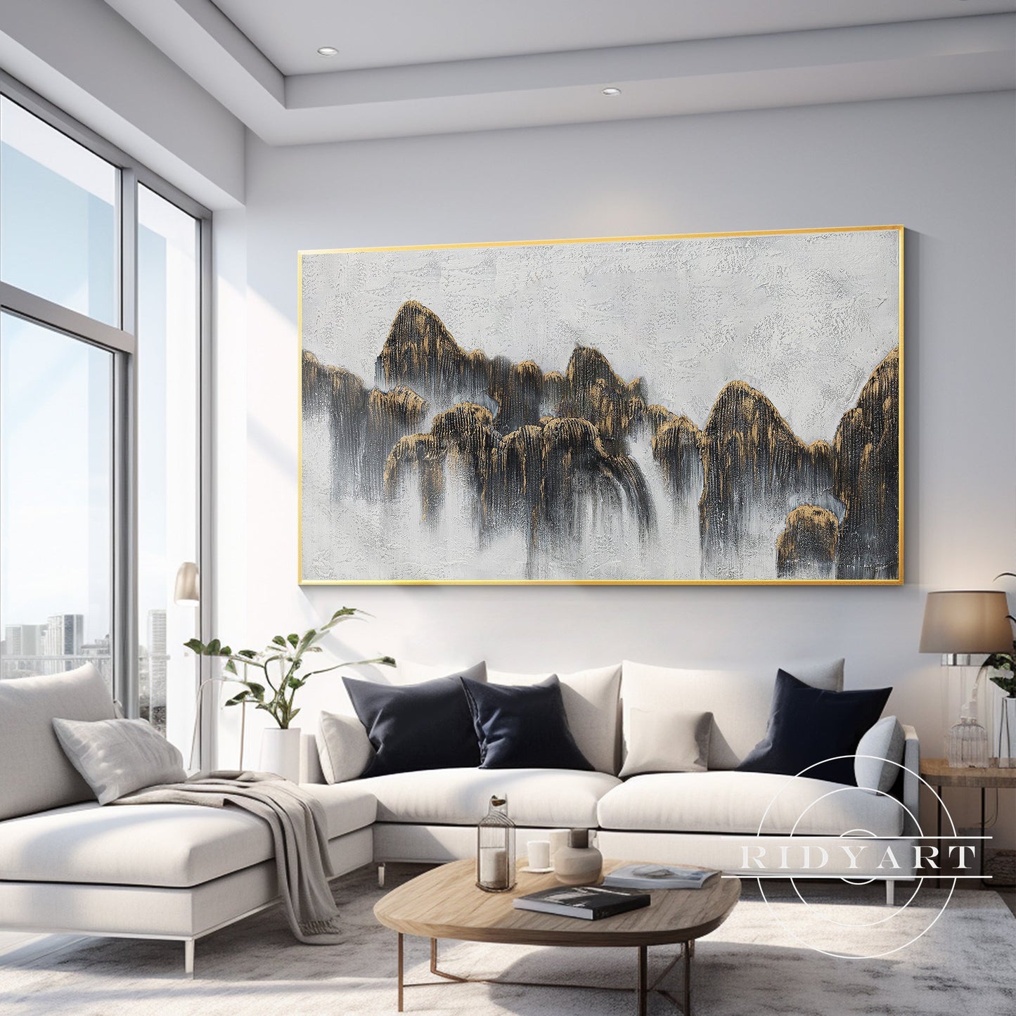 Mountain wall art _014