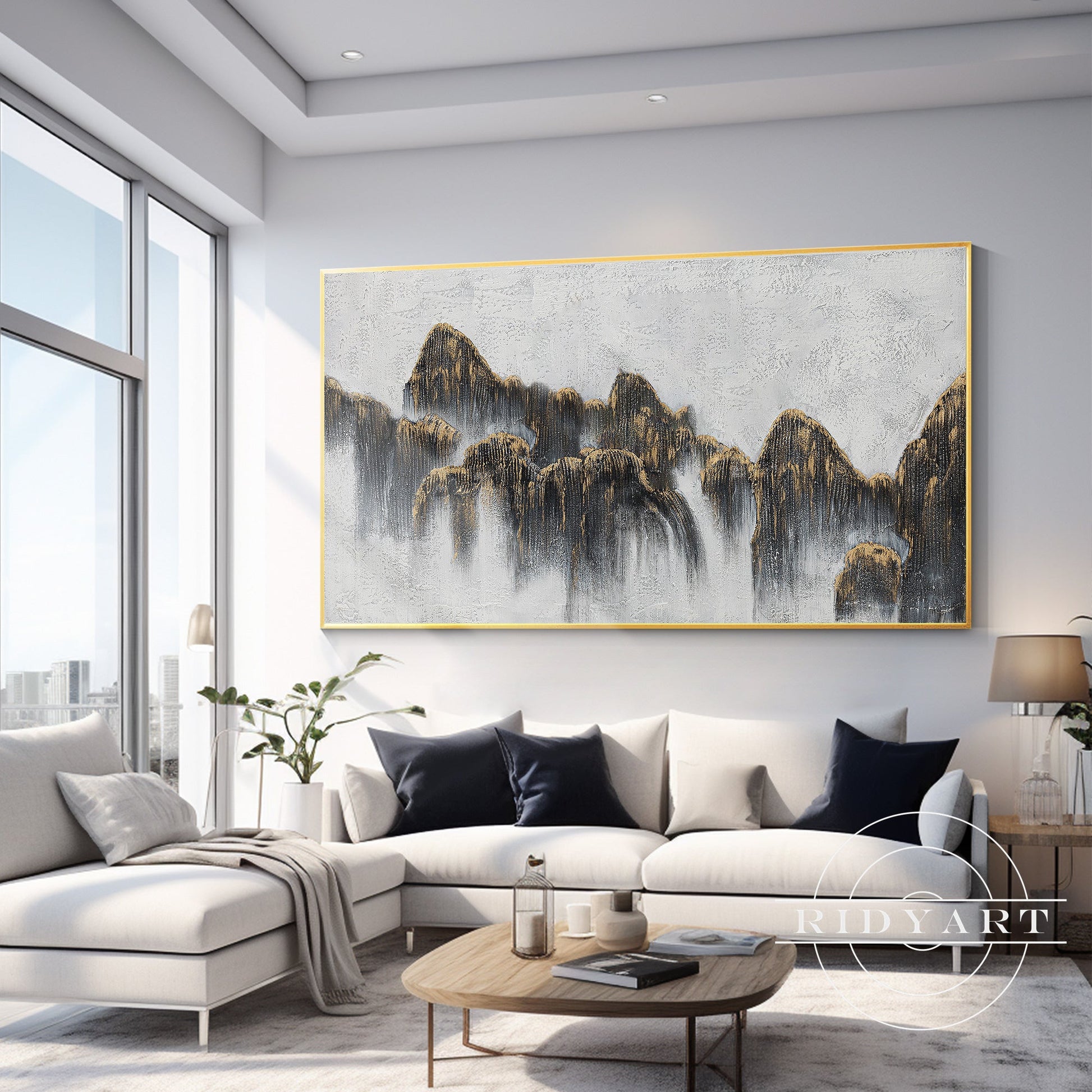 Mountain wall art _014