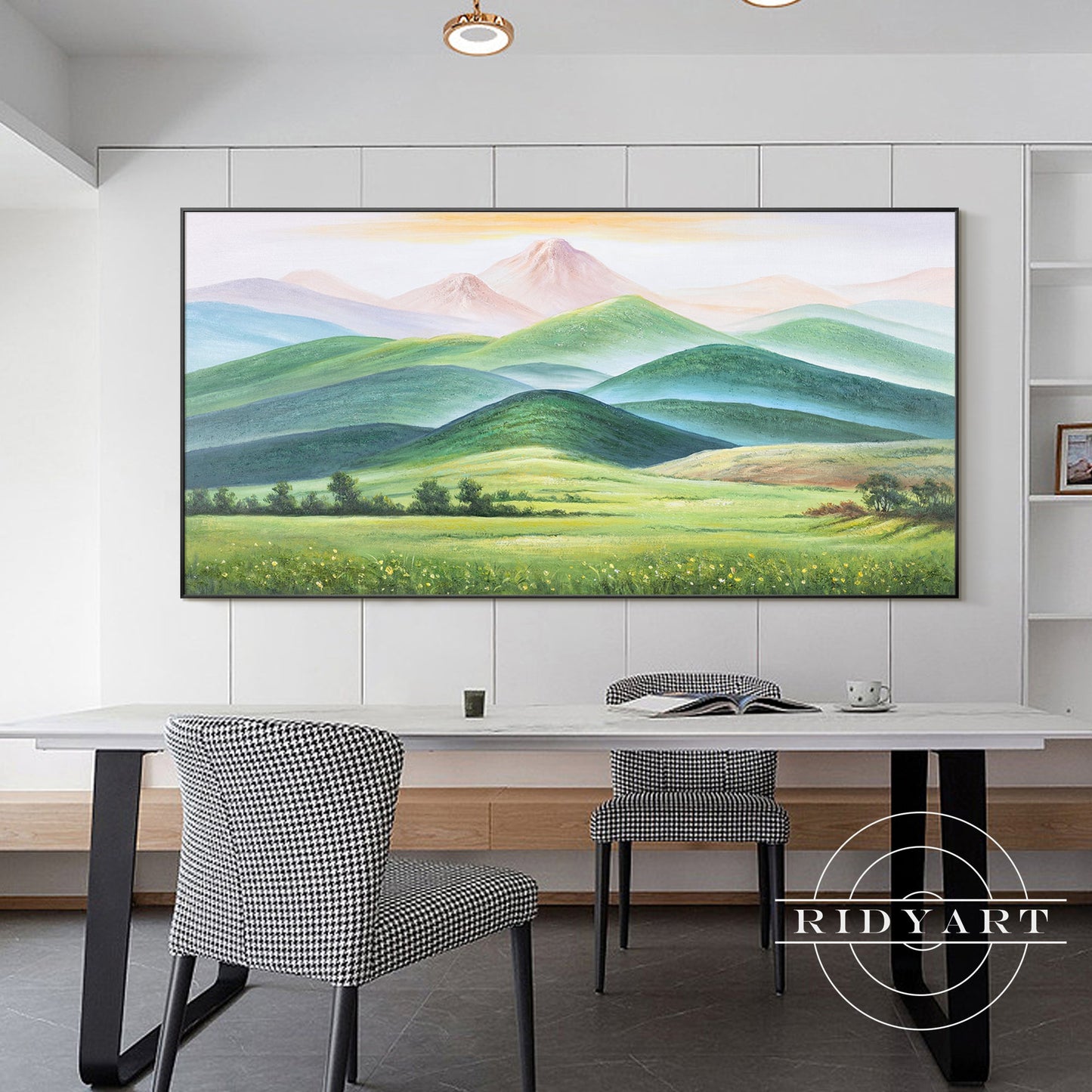 Mountain wall art _09