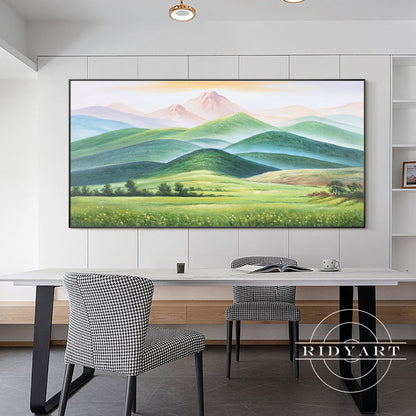 Mountain wall art _09