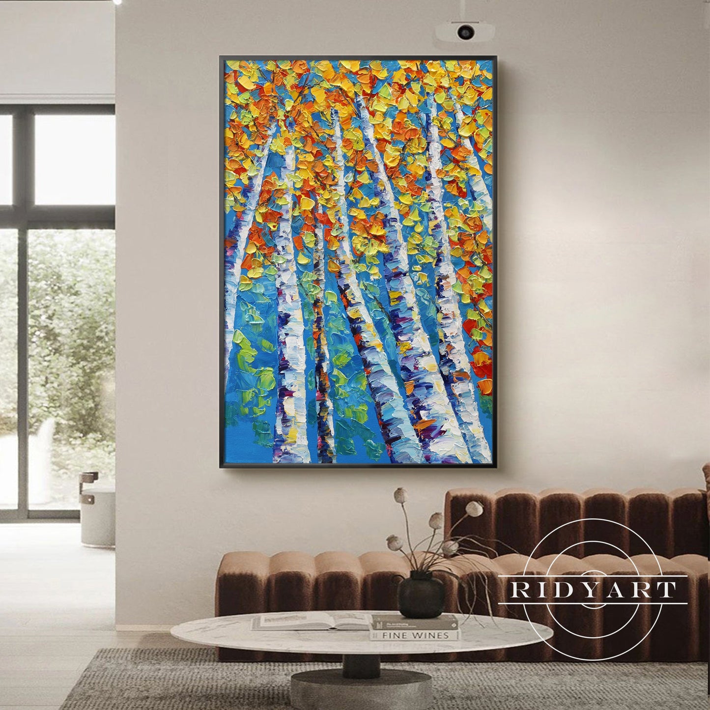 Birch wall art_0172