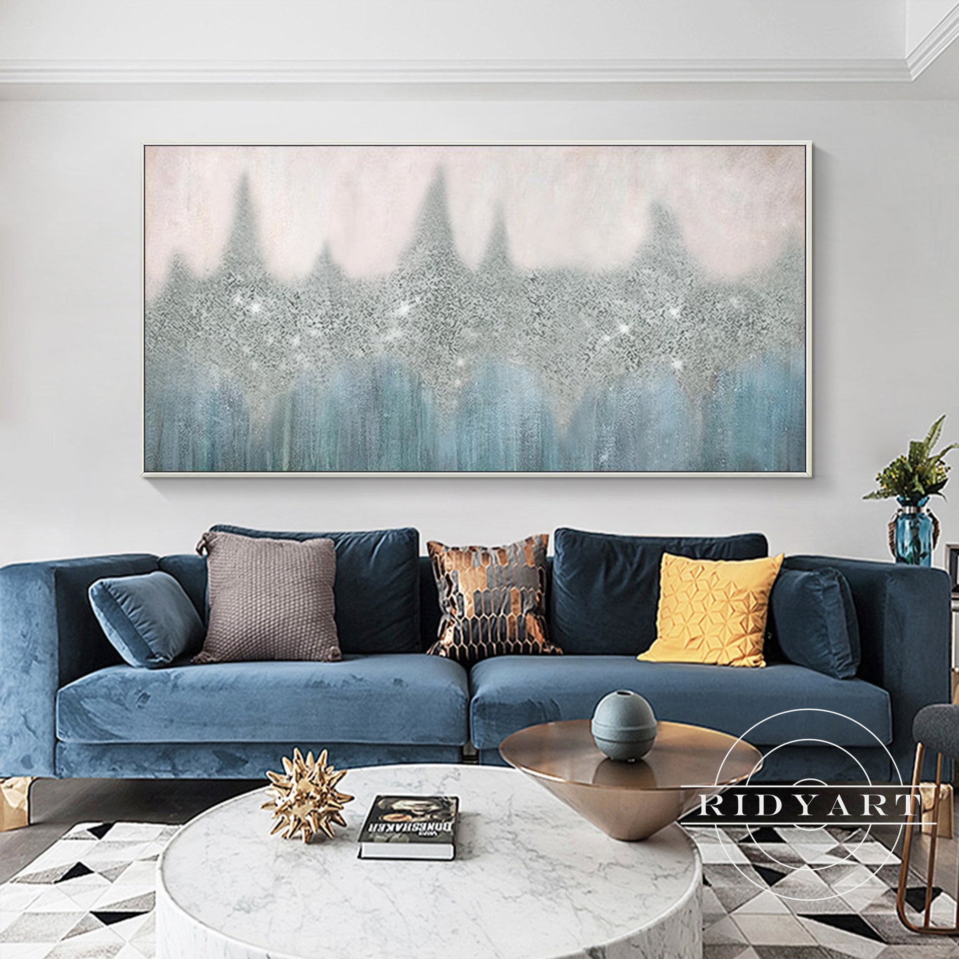 Glitter wall art_058