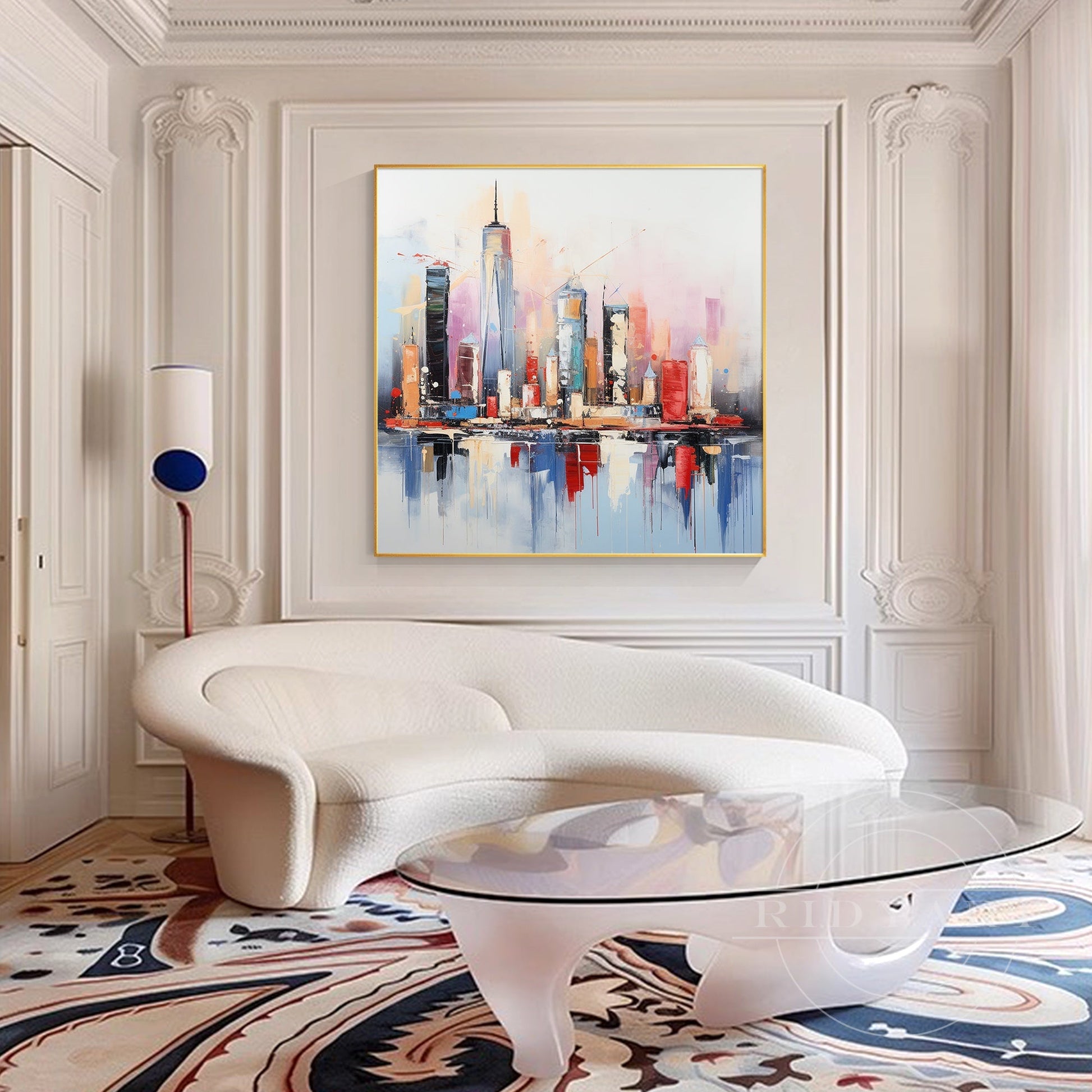 New York Skyline Painting_039