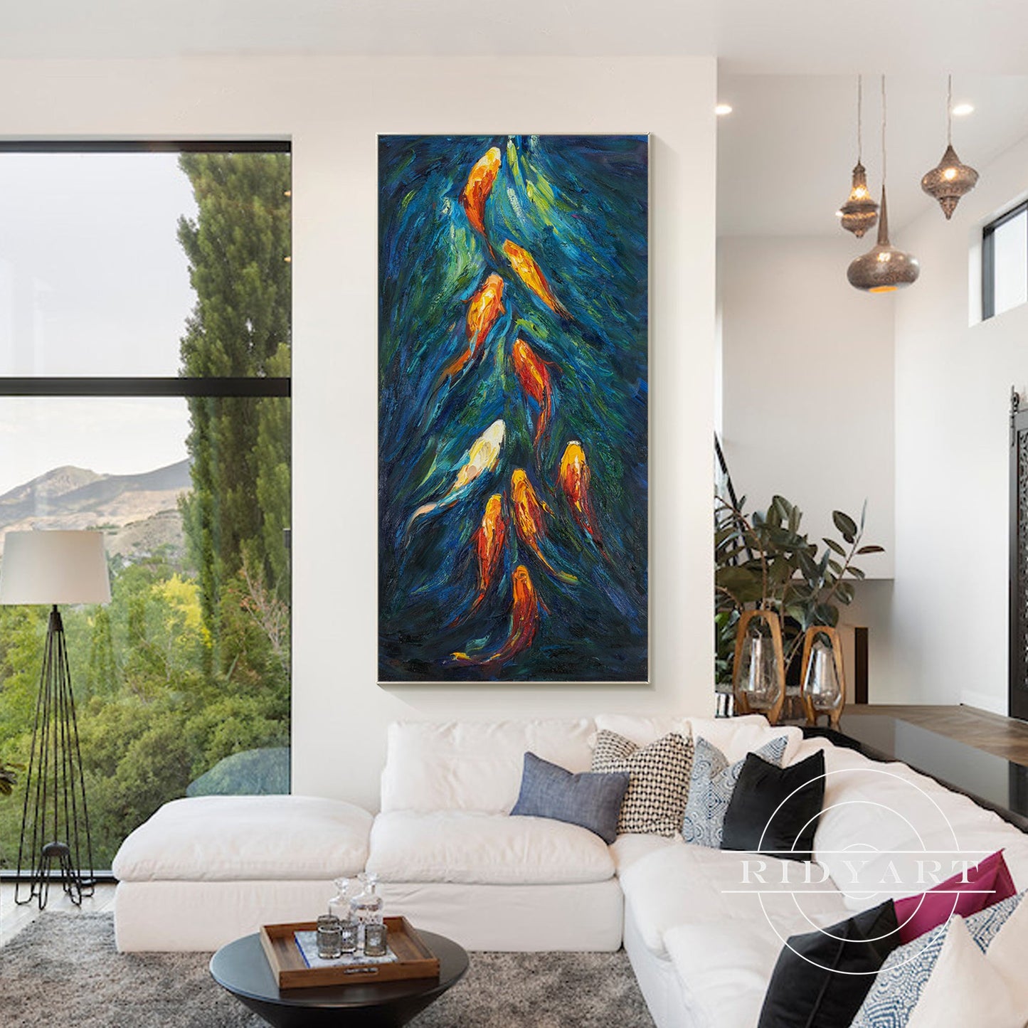 Koi Fish  Wall Art