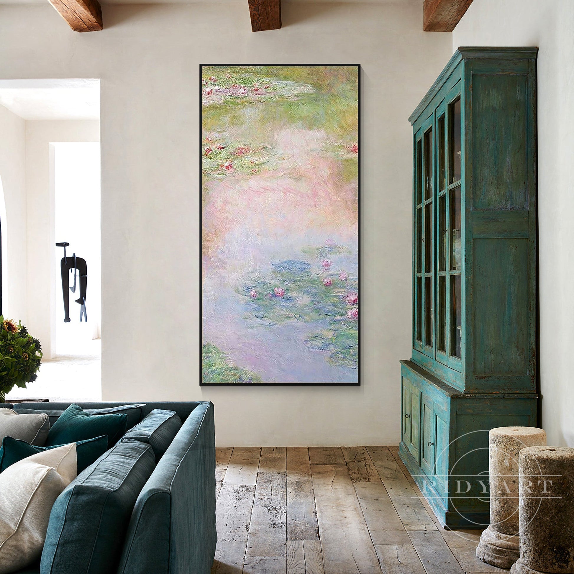 Waterlily wall art_Baus039