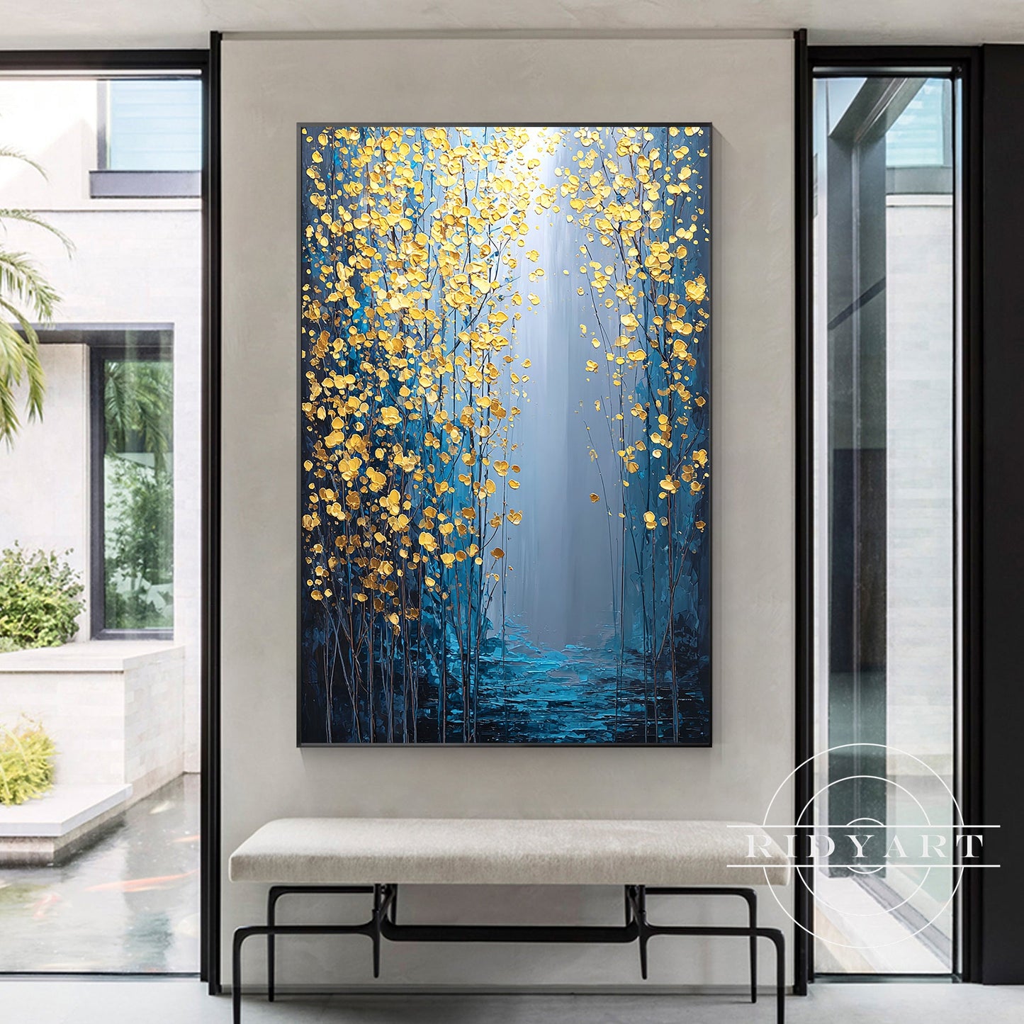 Flower wall art_7art029