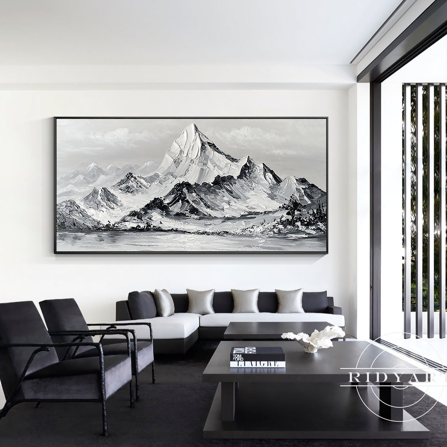 Mountain wall art _02