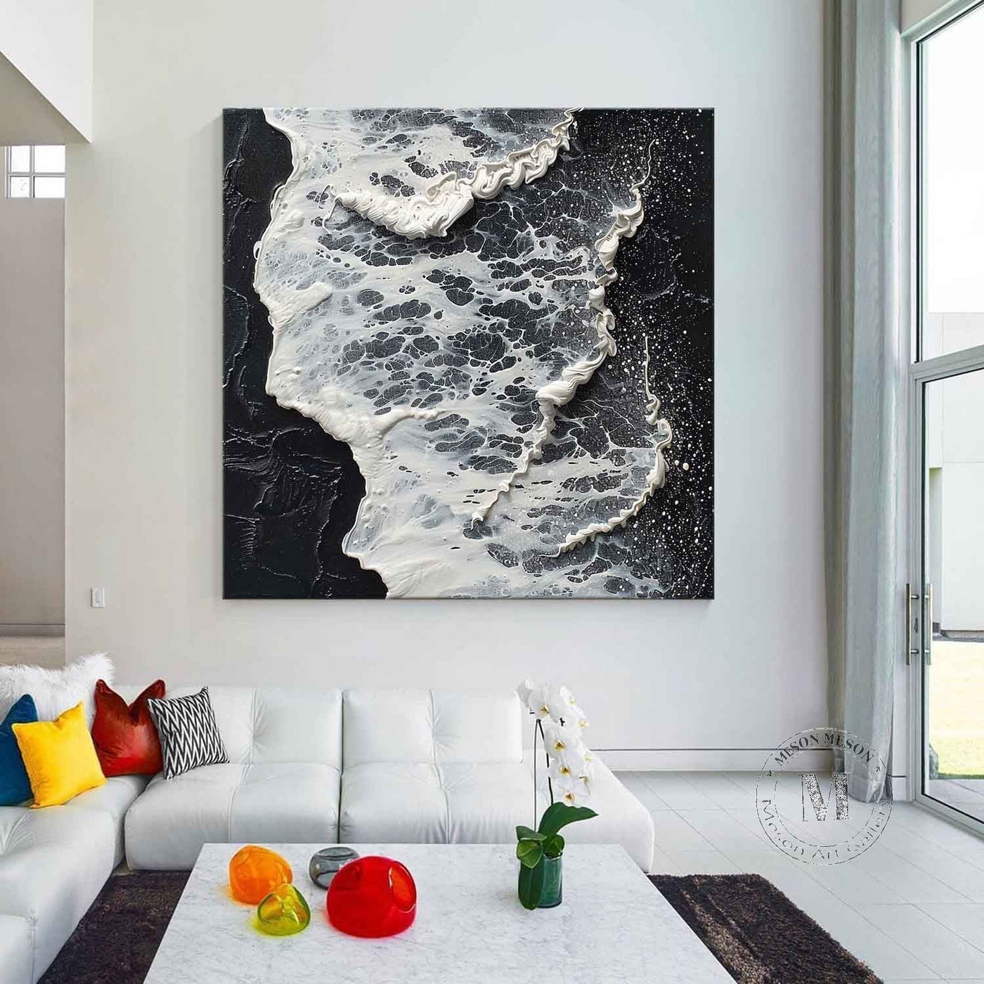 Plaster Art Texture Painting #SG353