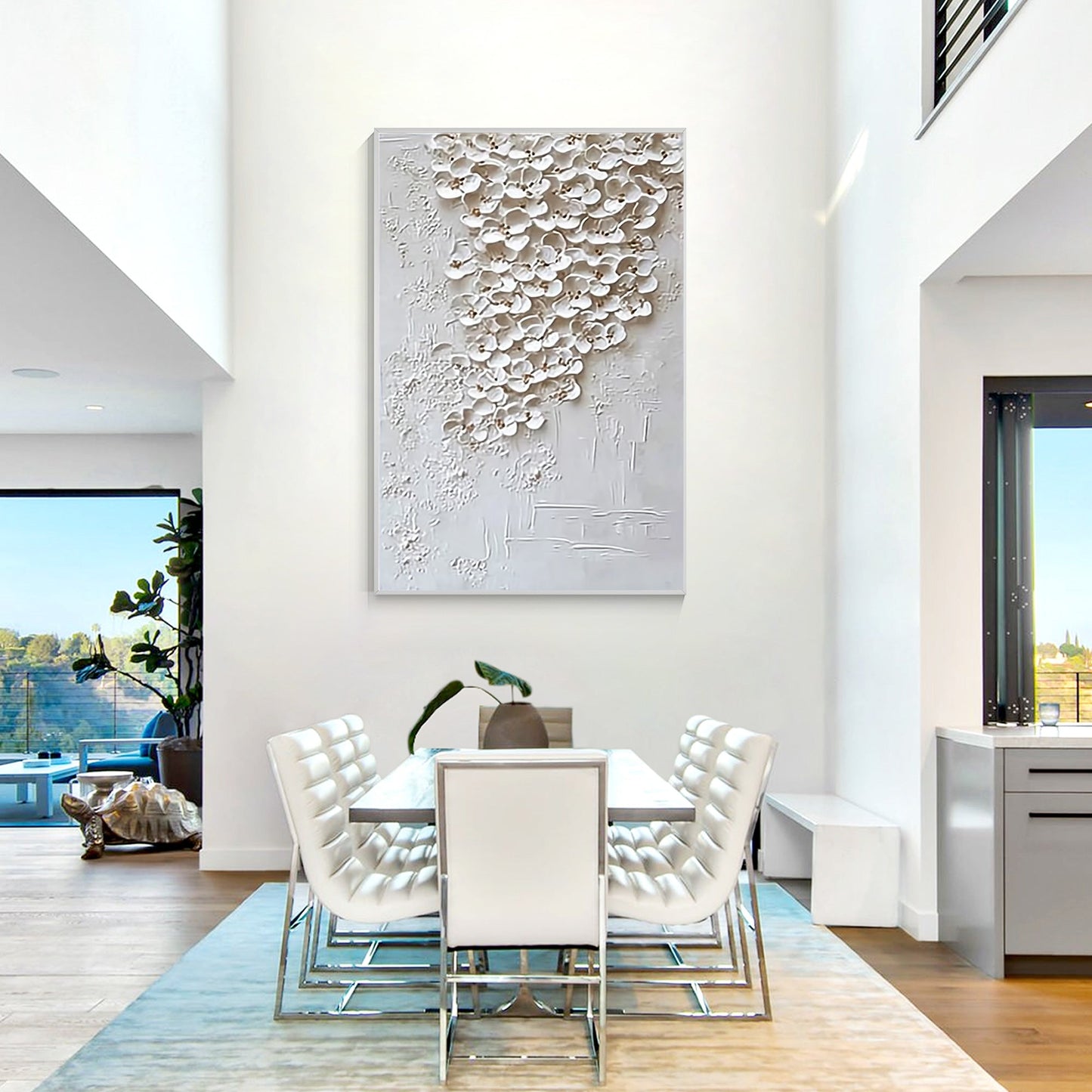 Flower wall art_7art032