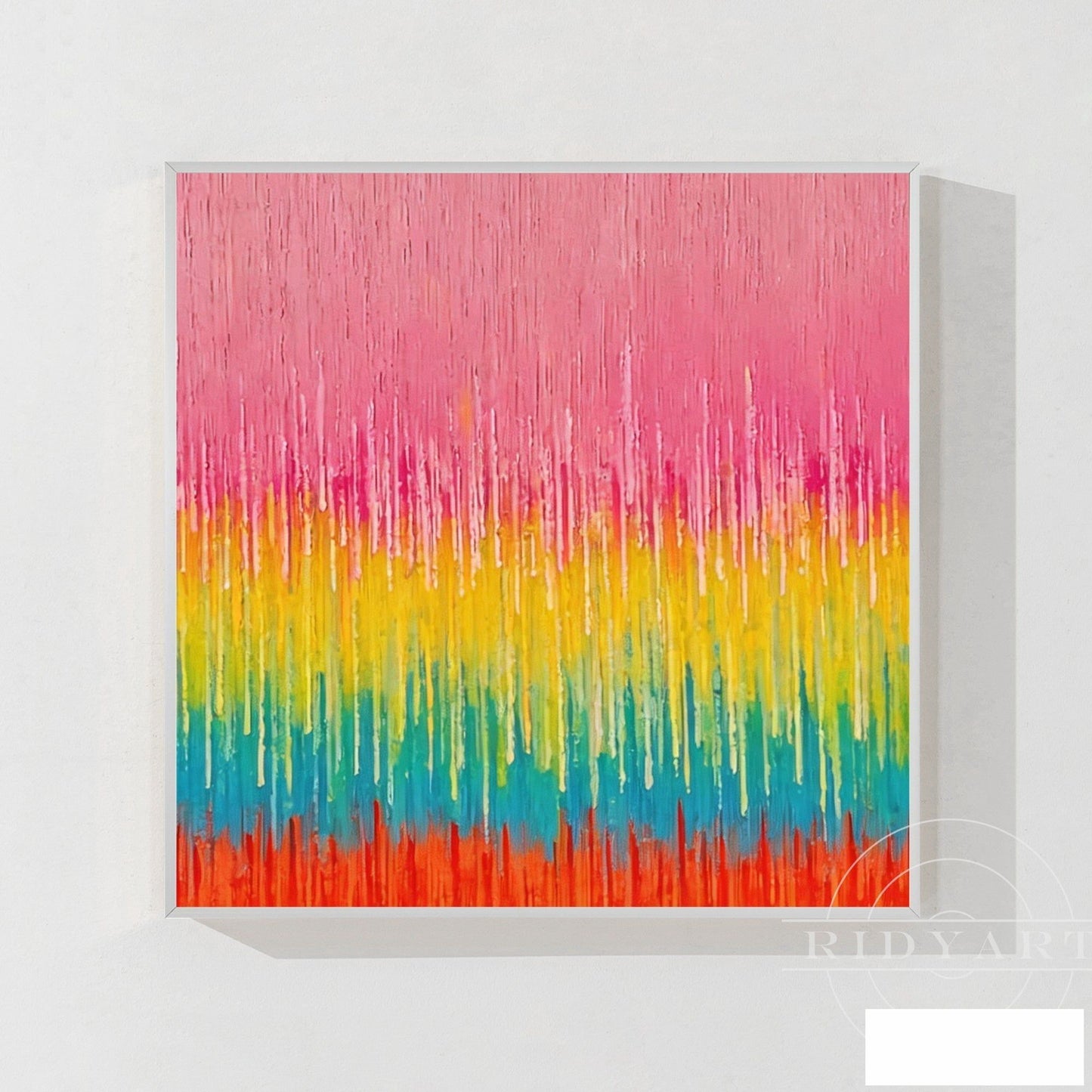 Pink Abstract wall art BA0953