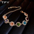Rainbow Crystal Bracelet