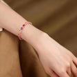 Rose Gold Crystal Zircon Bracelet