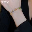 Rainbow Crystal Bracelet