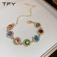 Rainbow Crystal Bracelet