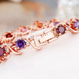 Rose Gold Crystal Zircon Bracelet