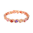 Rose Gold Crystal Zircon Bracelet