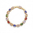 Vintage Zircon Buckle Bracelet