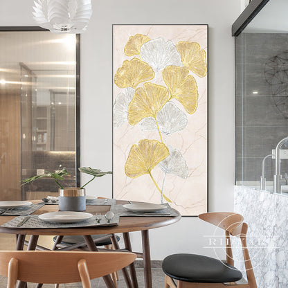 Ginkgo wall art_0586