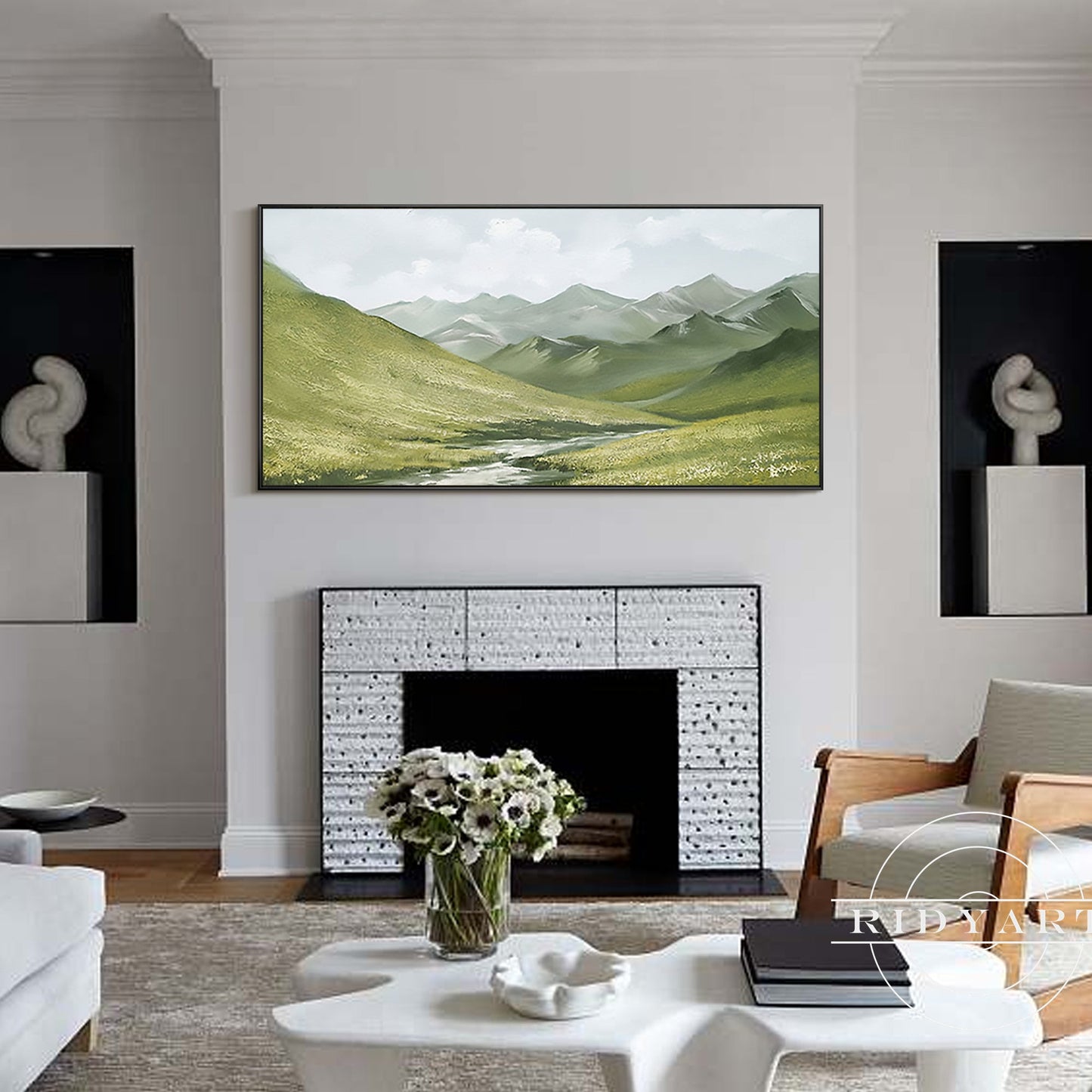 Mountain wall art _07