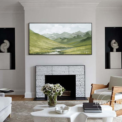 Mountain wall art _07